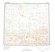 Chandler Lake Alaska Historical topographic map, 1:250000 scale, 1 X 3 Degree, Year 1956