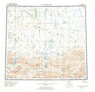 Chandler Lake Alaska Historical topographic map, 1:250000 scale, 1 X 3 Degree, Year 1956