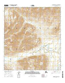 Chandler Lake A-4 SW Alaska Current topographic map, 1:25000 scale, 7.5 X 7.5 Minute, Year 2016