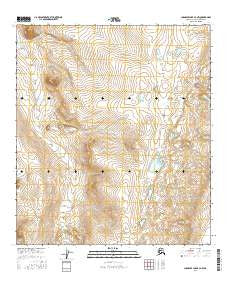 Chandler Lake B-3 NW Alaska Current topographic map, 1:25000 scale, 7.5 X 7.5 Minute, Year 2016