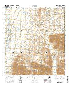 Chandler Lake B-3 SE Alaska Current topographic map, 1:25000 scale, 7.5 X 7.5 Minute, Year 2016