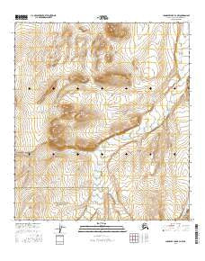 Chandler Lake B-4 NW Alaska Current topographic map, 1:25000 scale, 7.5 X 7.5 Minute, Year 2016
