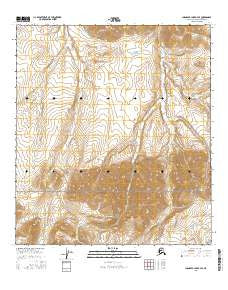 Chandler Lake B-4 SE Alaska Current topographic map, 1:25000 scale, 7.5 X 7.5 Minute, Year 2016