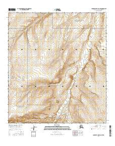 Chandler Lake B-5 NW Alaska Current topographic map, 1:25000 scale, 7.5 X 7.5 Minute, Year 2016