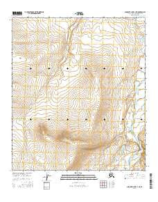Chandler Lake C-3 NE Alaska Current topographic map, 1:25000 scale, 7.5 X 7.5 Minute, Year 2016