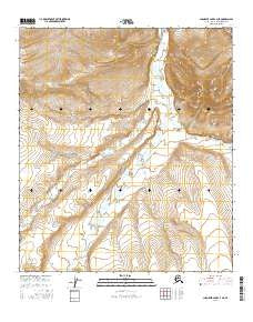 Chandler Lake C-4 NE Alaska Current topographic map, 1:25000 scale, 7.5 X 7.5 Minute, Year 2016