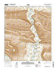 Chandler Lake D-4 NE Alaska Current topographic map, 1:25000 scale, 7.5 X 7.5 Minute, Year 2016