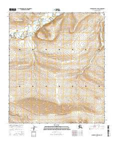 Chandler Lake D-5 SE Alaska Current topographic map, 1:25000 scale, 7.5 X 7.5 Minute, Year 2016