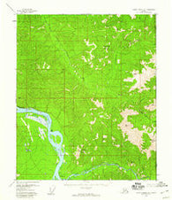 Charley River A-1 Alaska Historical topographic map, 1:63360 scale, 15 X 15 Minute, Year 1956