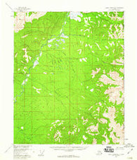 Charley River B-1 Alaska Historical topographic map, 1:63360 scale, 15 X 15 Minute, Year 1956