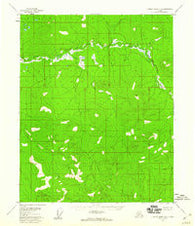 Charley River D-2 Alaska Historical topographic map, 1:63360 scale, 15 X 15 Minute, Year 1956