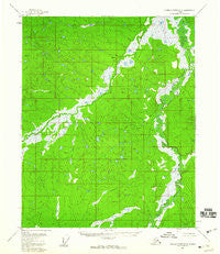 Charley River D-5 Alaska Historical topographic map, 1:63360 scale, 15 X 15 Minute, Year 1956