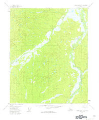 Charley River D-5 Alaska Historical topographic map, 1:63360 scale, 15 X 15 Minute, Year 1956