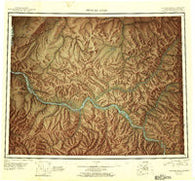 Charley River Alaska Historical topographic map, 1:250000 scale, 1 X 3 Degree, Year 1951