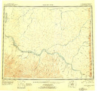 Charley River Alaska Historical topographic map, 1:250000 scale, 1 X 3 Degree, Year 1951