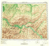 Charley River Alaska Historical topographic map, 1:250000 scale, 1 X 3 Degree, Year 1956