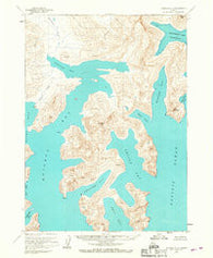 Chignik A-2 Alaska Historical topographic map, 1:63360 scale, 15 X 15 Minute, Year 1963