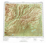Christian Alaska Historical topographic map, 1:250000 scale, 1 X 3 Degree, Year 1956