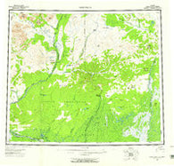 Christian Alaska Historical topographic map, 1:250000 scale, 1 X 3 Degree, Year 1956