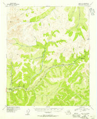 Circle B-5 Alaska Historical topographic map, 1:63360 scale, 15 X 15 Minute, Year 1954