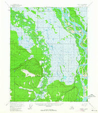 Circle D-1 Alaska Historical topographic map, 1:63360 scale, 15 X 15 Minute, Year 1955