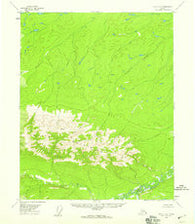 Circle D-4 Alaska Historical topographic map, 1:63360 scale, 15 X 15 Minute, Year 1952