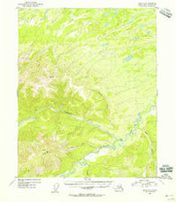 Circle D-6 Alaska Historical topographic map, 1:63360 scale, 15 X 15 Minute, Year 1954