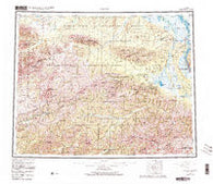 Circle Alaska Historical topographic map, 1:250000 scale, 1 X 3 Degree, Year 1955