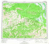 Circle Alaska Historical topographic map, 1:250000 scale, 1 X 3 Degree, Year 1955