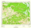 Circle Alaska Historical topographic map, 1:250000 scale, 1 X 3 Degree, Year 1955