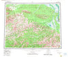 Circle Alaska Historical topographic map, 1:250000 scale, 1 X 3 Degree, Year 1955