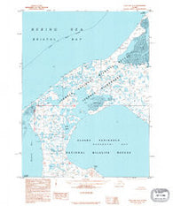 Cold Bay A-4 Alaska Historical topographic map, 1:63360 scale, 15 X 15 Minute, Year 1995