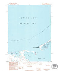 Cold Bay A-5 Alaska Historical topographic map, 1:63360 scale, 15 X 15 Minute, Year 1995