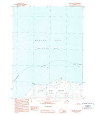 Cold Bay A-6 Alaska Historical topographic map, 1:63360 scale, 15 X 15 Minute, Year 1989