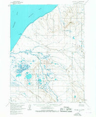 Cold Bay C-1 Alaska Historical topographic map, 1:63360 scale, 15 X 15 Minute, Year 1963