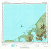 Cold Bay Alaska Historical topographic map, 1:250000 scale, 1 X 2 Degree, Year 1943