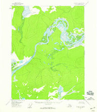 Coleen A-3 Alaska Historical topographic map, 1:63360 scale, 15 X 15 Minute, Year 1956