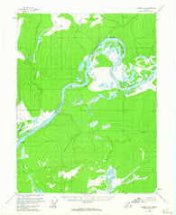Coleen A-3 Alaska Historical topographic map, 1:63360 scale, 15 X 15 Minute, Year 1956