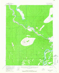 Coleen A-4 Alaska Historical topographic map, 1:63360 scale, 15 X 15 Minute, Year 1956