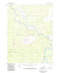 Coleen A-4 Alaska Historical topographic map, 1:63360 scale, 15 X 15 Minute, Year 1956