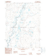Coleen B-4 Alaska Historical topographic map, 1:63360 scale, 15 X 15 Minute, Year 1990
