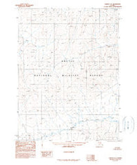 Coleen C-5 Alaska Historical topographic map, 1:63360 scale, 15 X 15 Minute, Year 1990
