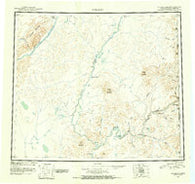 Coleen Alaska Historical topographic map, 1:250000 scale, 1 X 3 Degree, Year 1951