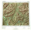 Coleen Alaska Historical topographic map, 1:250000 scale, 1 X 3 Degree, Year 1956