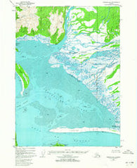 Cordova A-1 Alaska Historical topographic map, 1:63360 scale, 15 X 15 Minute, Year 1950