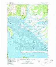 Cordova A-1 Alaska Historical topographic map, 1:63360 scale, 15 X 15 Minute, Year 1950