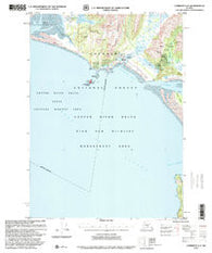 Cordova A-2 Alaska Historical topographic map, 1:63360 scale, 15 X 15 Minute, Year 1997