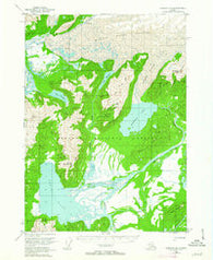 Cordova B-1 Alaska Historical topographic map, 1:63360 scale, 15 X 15 Minute, Year 1951