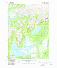 Cordova B-1 Alaska Historical topographic map, 1:63360 scale, 15 X 15 Minute, Year 1951