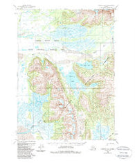 Cordova B-2 Alaska Historical topographic map, 1:63360 scale, 15 X 15 Minute, Year 1950